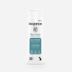 Shampooing spécial Nutri Derm pour peau sensible ou atopique pour chi