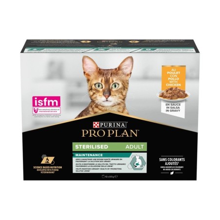 Terrine pour chat stérilisé au bon goût de bœuf, Multipack Proplan