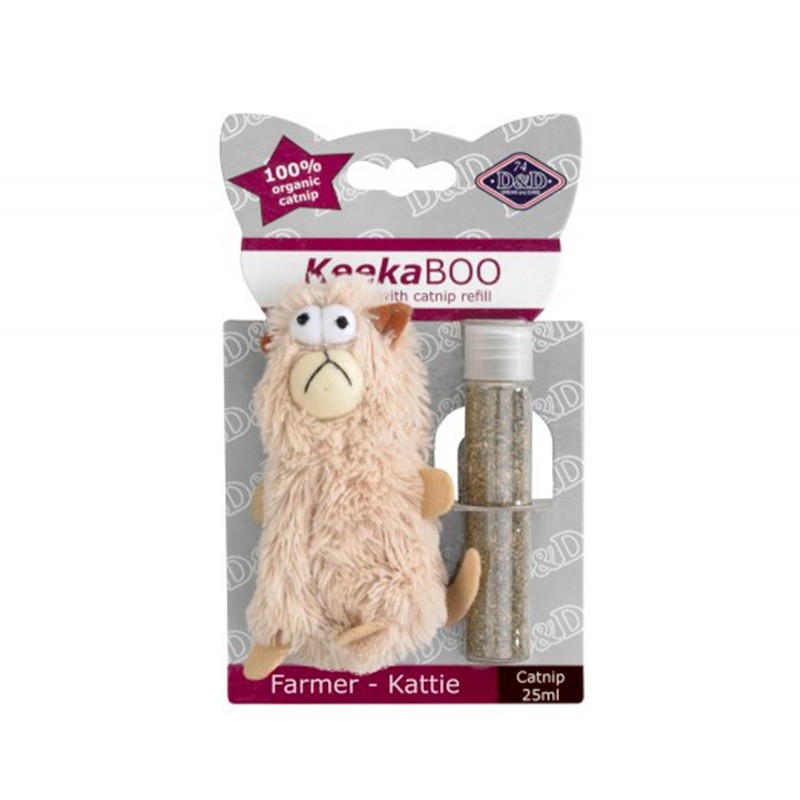 Jouet pour chat D&D KeekaBOO Farmer-Kattie EUROPET 4047059427583 Souris, peluches