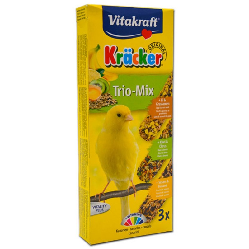 Vitakraft Kräcker Canaris Trio Mix VITAKRAFT VITOBEL 4008239212139 Canaris