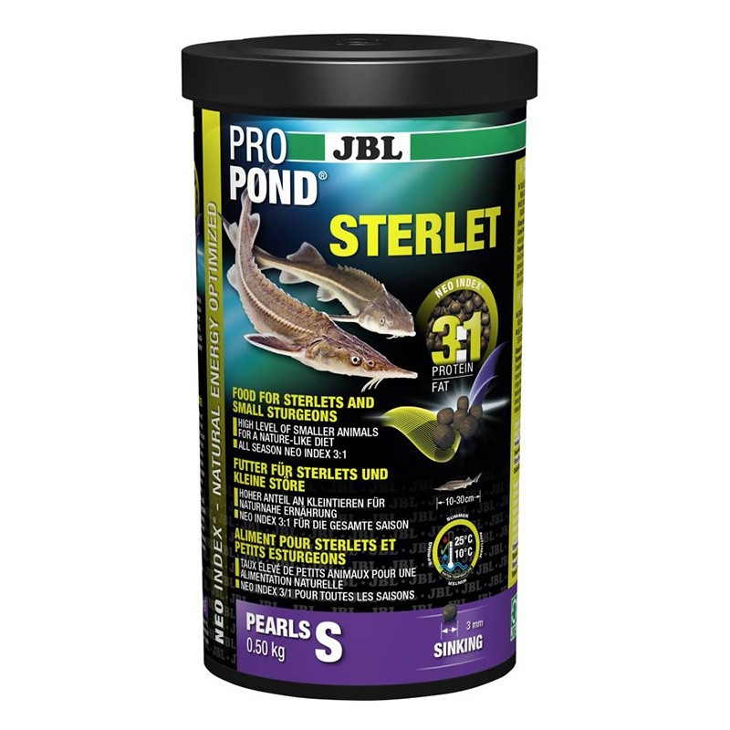 JBL ProPond Sterlet S JBL  Alimentation
