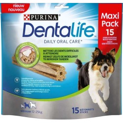 Bâtonnets Purina Dentalife Medium PURINA  Friandises dentaires