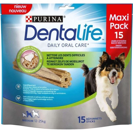 Bâtonnets Purina Dentalife Medium PURINA  Friandises dentaires