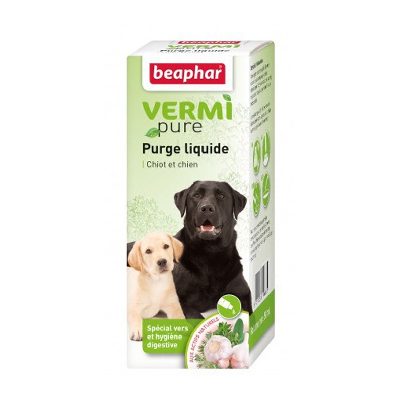 Beaphar Vermi Pure Purge Liquide (Chiots et chiens) BEAPHAR 8711231196685 Divers