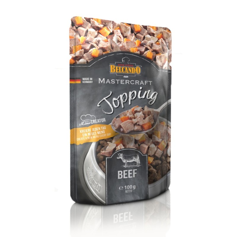 Topping Mastercraft Belcando Beef BELCANDO 4002633511706 Paté pour chien Topping Mastercraft Belcando Beef BELCANDO 4002633511706 Paté pour chien