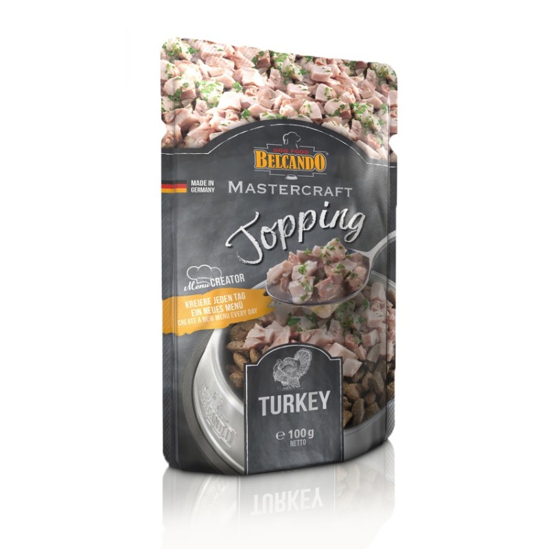 Topping Mastercraft Belcando Turkey BELCANDO 4002633511744 Paté pour chien Topping Mastercraft Belcando Turkey BELCANDO 4002633511744 Paté pour chien