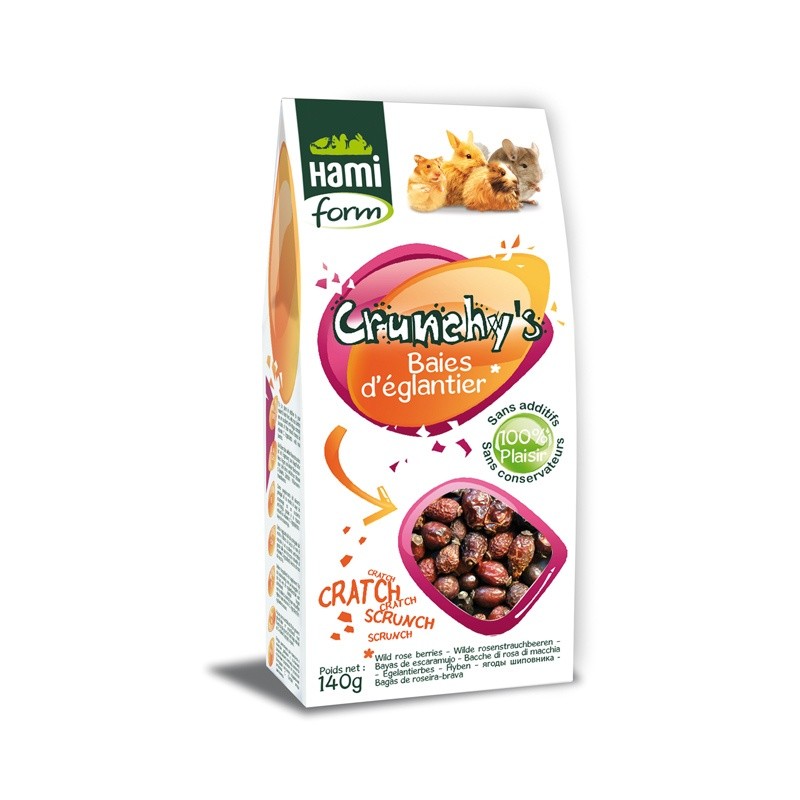 Crunchy's Baies d'églantier HamiForm HAMI 3469980003000 Rongeurs Crunchy's Baies d'églantier HamiForm HAMI 3469980003000 Rongeurs