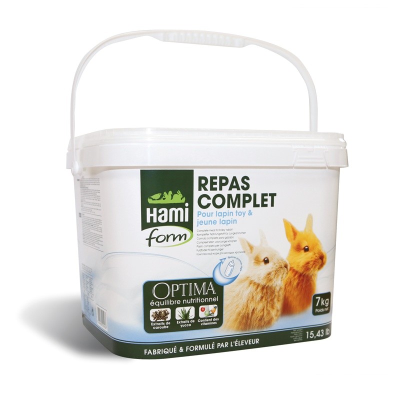 Repas Complet Jeune Lapin 7 kg HamiForm HAMI 3469980005936 Alimentation