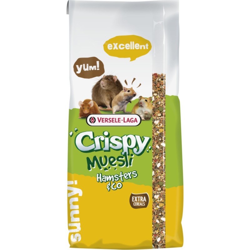 Hamster Crispy 2.75 kg Versele Laga : Nourriture Gerbille