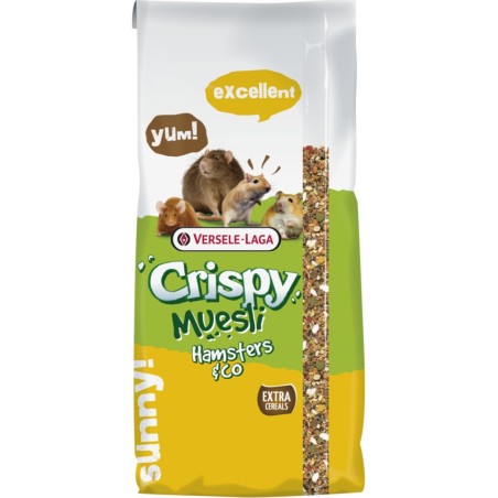 Hamster Crispy 2.75 kg Versele Laga VERSELE LAGA 5410340617229 Alimentation