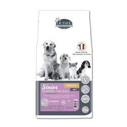 Croquettes Octave Prestige Sensibilités Articulaires Senior 12 kg ANIMAL FOOD DIFFUSION 3760185060752 Croquettes Octave