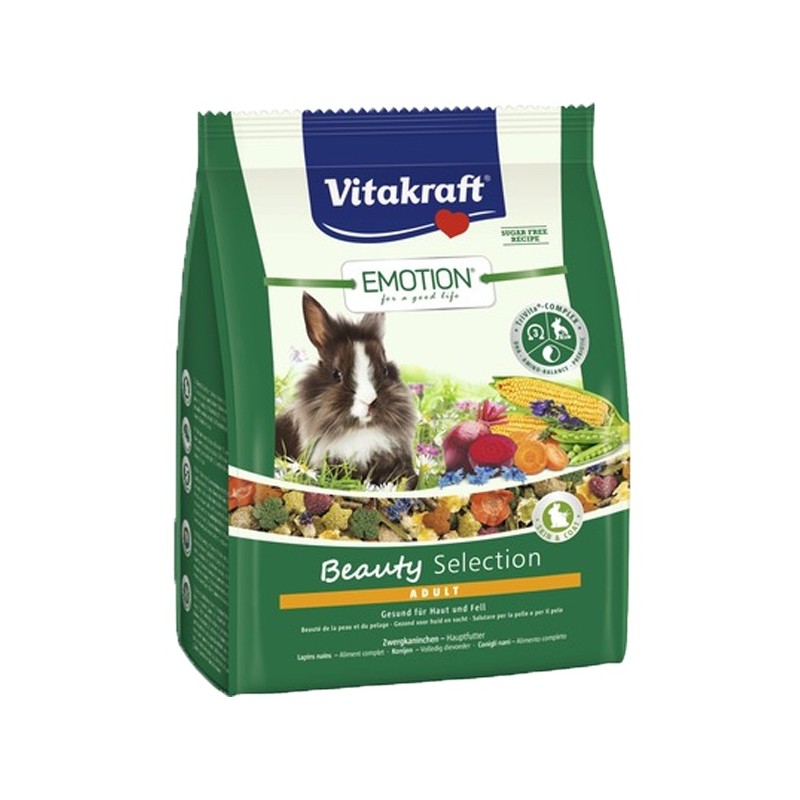 Vitakraft Emotion Beauty Lapin nain 1.5 kg VITAKRAFT VITOBEL 4008239314567 Alimentation