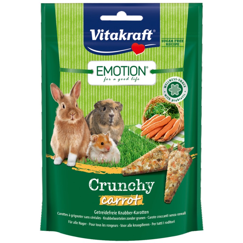 Vitakraft Emotion Crunchy Carrot VITAKRAFT VITOBEL 4008239314888 Rongeurs Vitakraft Emotion Crunchy Carrot VITAKRAFT VITOBEL 4008239314888 Rongeurs