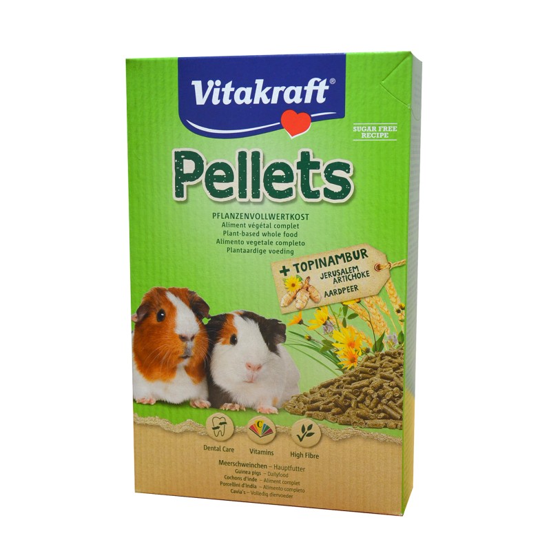 Pellets pour Cochons d'Inde Vitakraft 800 g VITAKRAFT VITOBEL 4008239249609 Alimentation