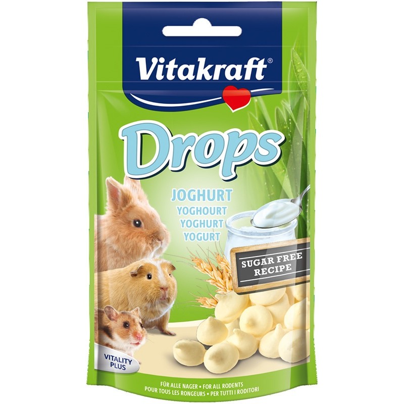 Vitakraft Drops goût Yaourt VITAKRAFT VITOBEL 4008239257895 Rongeurs Vitakraft Drops goût Yaourt VITAKRAFT VITOBEL 4008239257895 Rongeurs