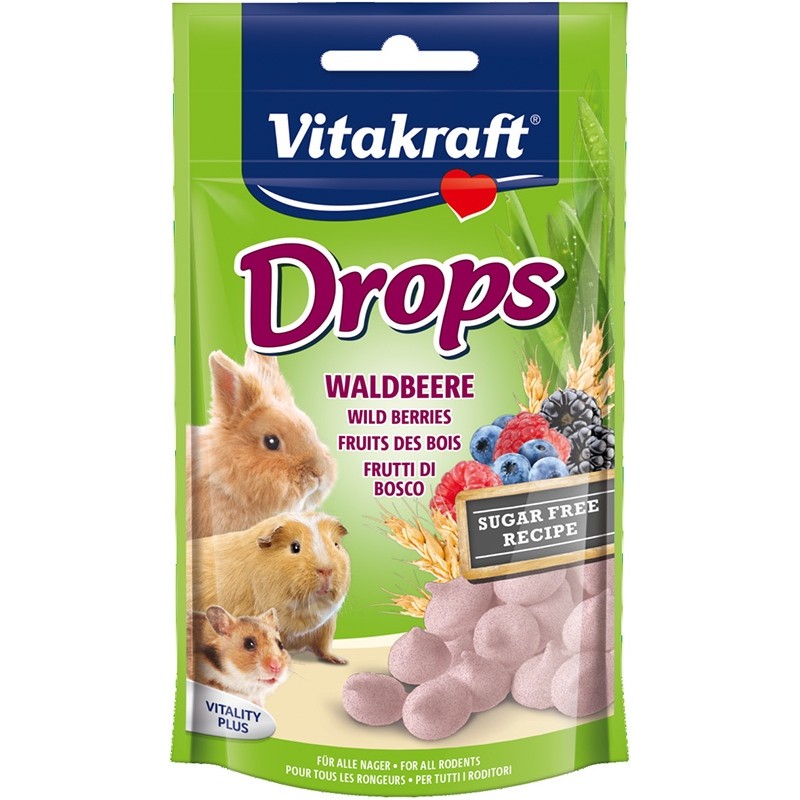 Vitakraft - Aliment Fresh Nut and Fruit pour Rongeurs - 300g