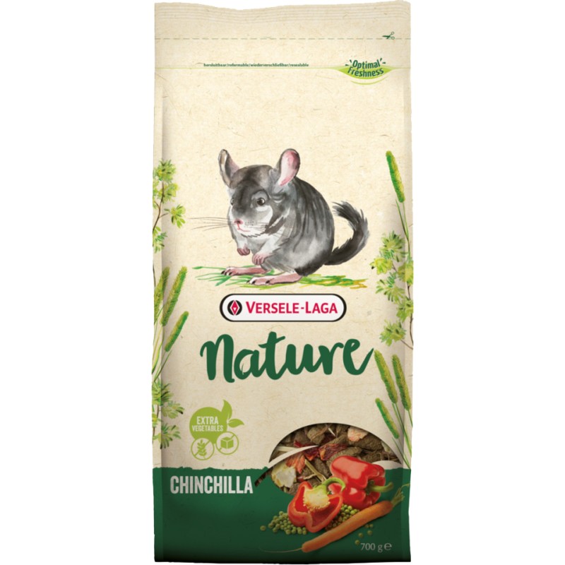 Chinchilla Nature 700 g Versele Laga VERSELE LAGA 5410340614136 Alimentation