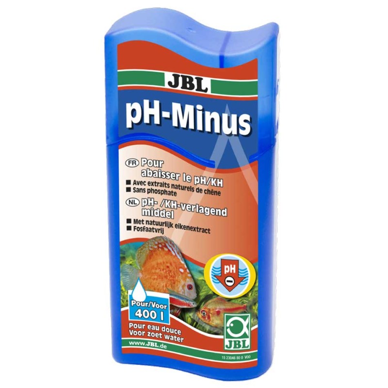 JBL PH Minus (100 mL) JBL 4014162014344 Bactéries, conditionneurs d'eau