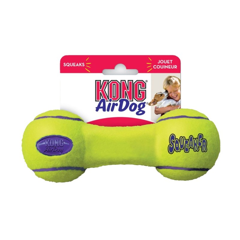 Jouet Kong AirDog Squeaker Dumbbell   Jouets Kong