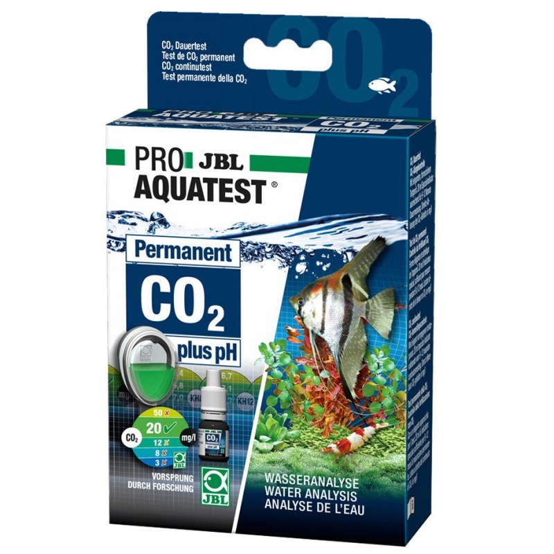 JBL CO2 plus pH ProAquaTest JBL 4014162241382 Test d'eau