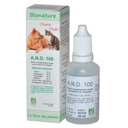 Résistances naturelles A.N.D 100 Bionature ANIBIO 3760112260095 Santé/VET