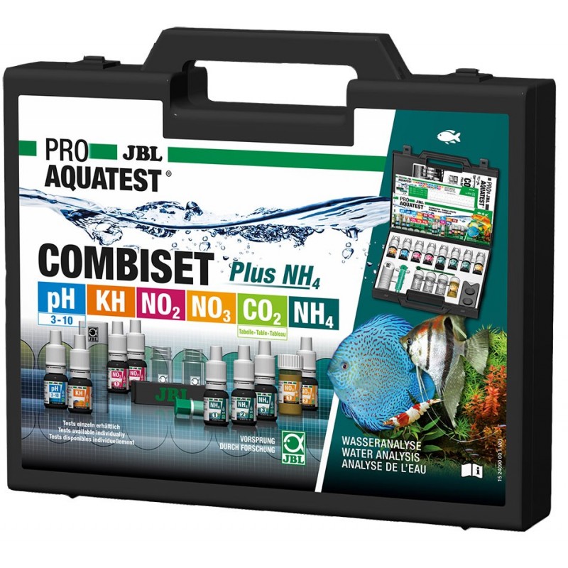 Pro AquaTest pH 3.0-10.0 JBL - Kit complet pour test pH