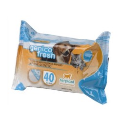 Lingettes pour chien & chat Ferplast Genico Fresh FERPLAST  Soin des oreilles, yeux, du pelage