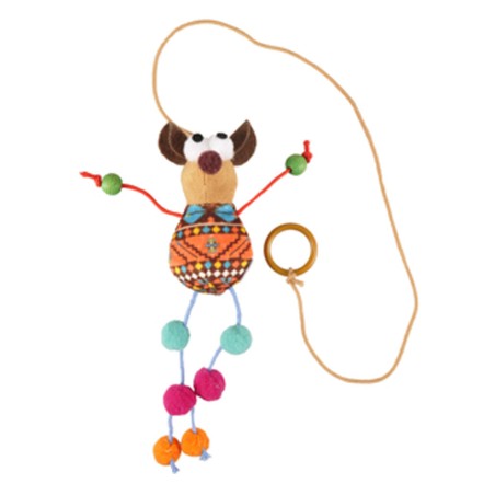 Jouet Chat Indy la souris Flamingo   5400585049374 Souris, peluches