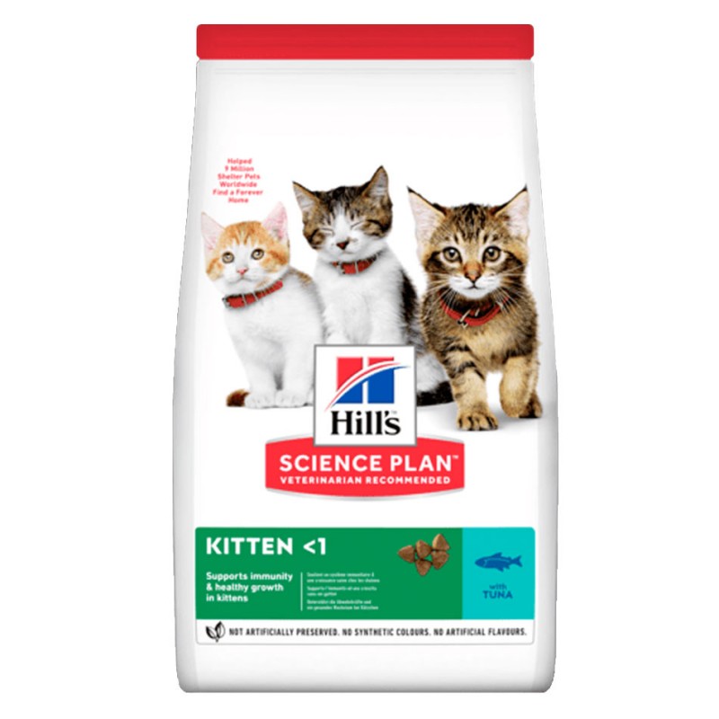 Croquettes Hill's Kitten Thon 1.5 kg HILL'S 052742022802 Croquettes Hill's