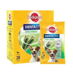 Bâtonnets à mâcher DentaStix Daily Fresh petit chien PEDIGREE  Friandises dentaires