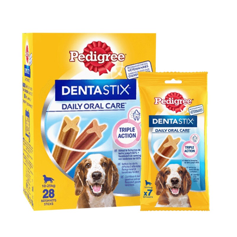 Bâtonnets Pedigree DentaStix Oral Care Medium PEDIGREE  Friandises dentaires