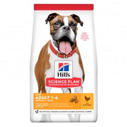 Croquettes Hill's Medium Light Poulet  HILL'S 052742757001 Alimentation chien sensible/surpoids