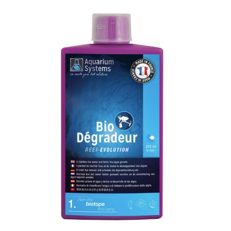 Aquarium Systems Reef Evolution Bio Dégradeur AQUARIUM SYSTEMS 3443980061482 Tests / Traitements eau de mer