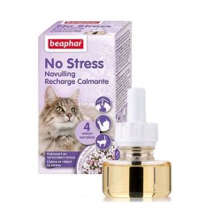 Diffuseur & Recharge calmant No Stress chat Beaphar BEAPHAR 8711231148974 Bio et nature